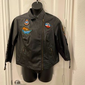 Torrid Signature Moto Jacket. Barely worn, like new. Fits better a size 14-16
